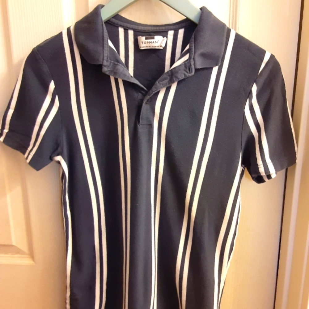 Topman vintage stripe polo